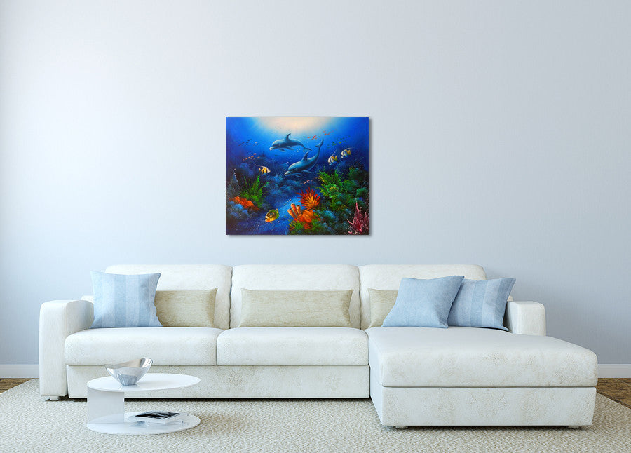 Ocean Abyss on the wall