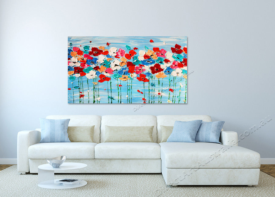 Knife Painting FA92532 on the wall
