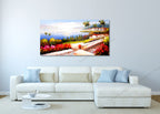 Knife Painting YA1366 on the wall
