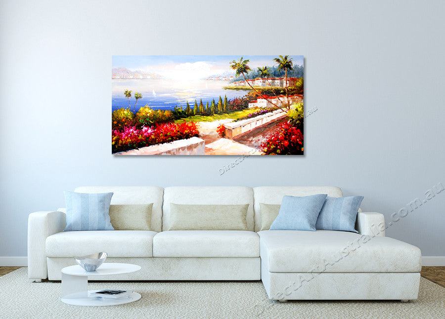 Knife Painting YA1366 on the wall