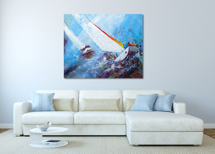 Go Sailin' on the wall