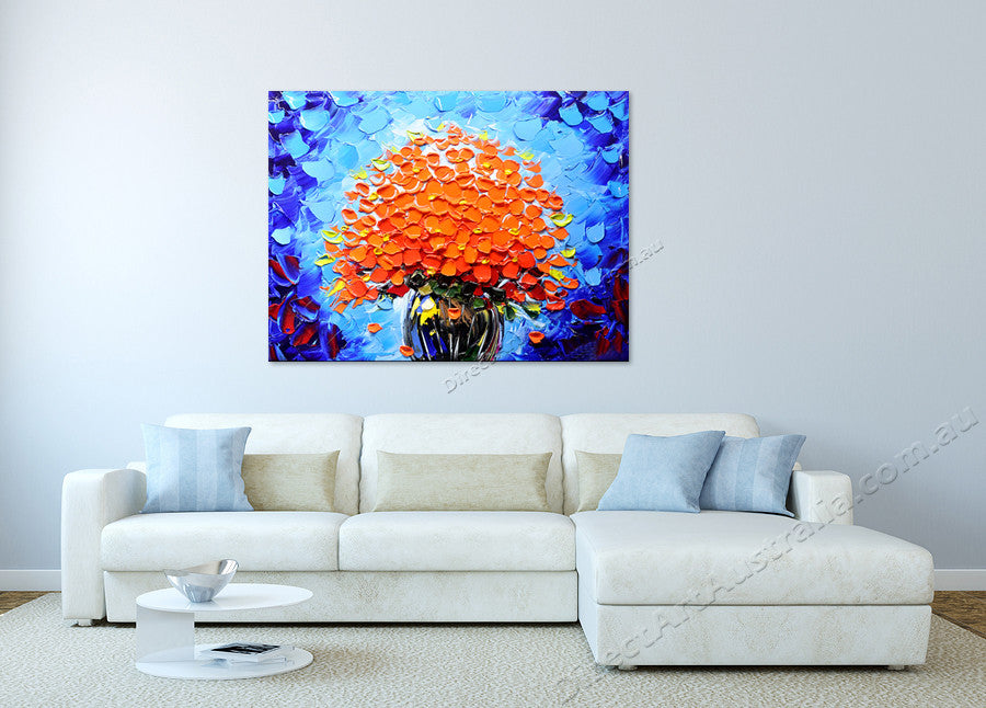 Knife Painting YA1027 on the wall
