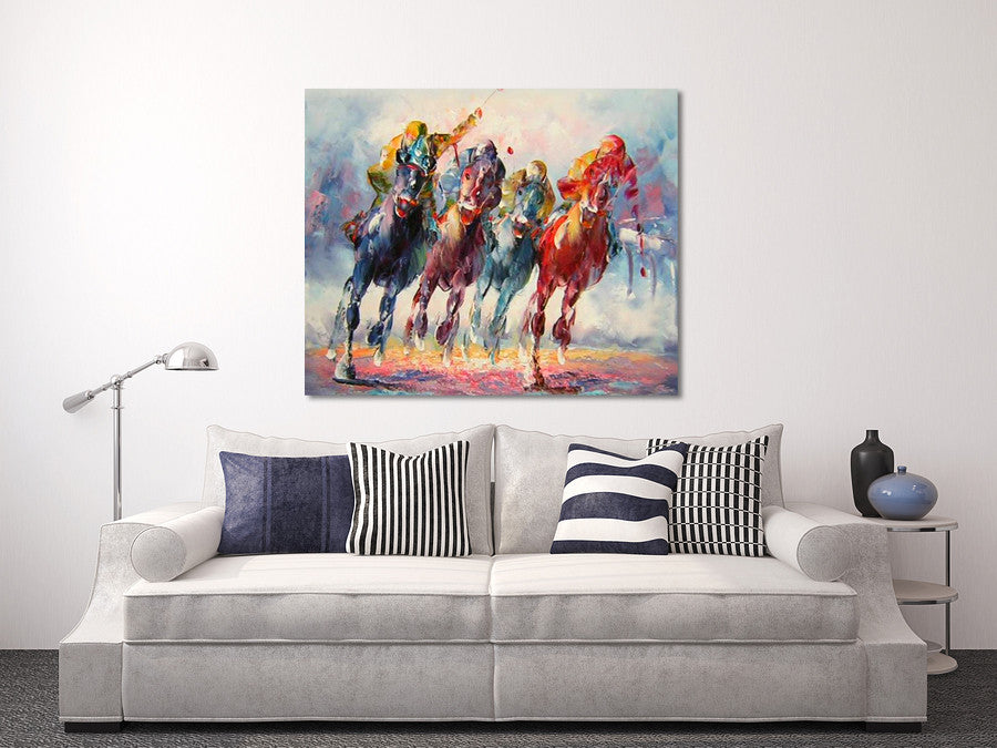Polo on the wall