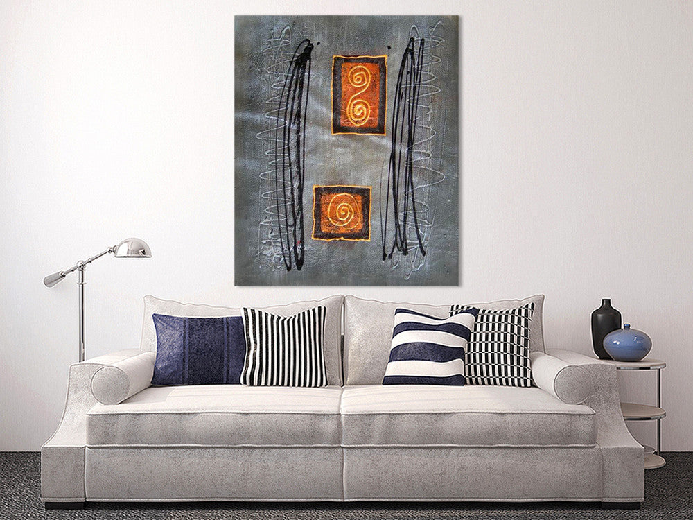 Whirls on the wall
