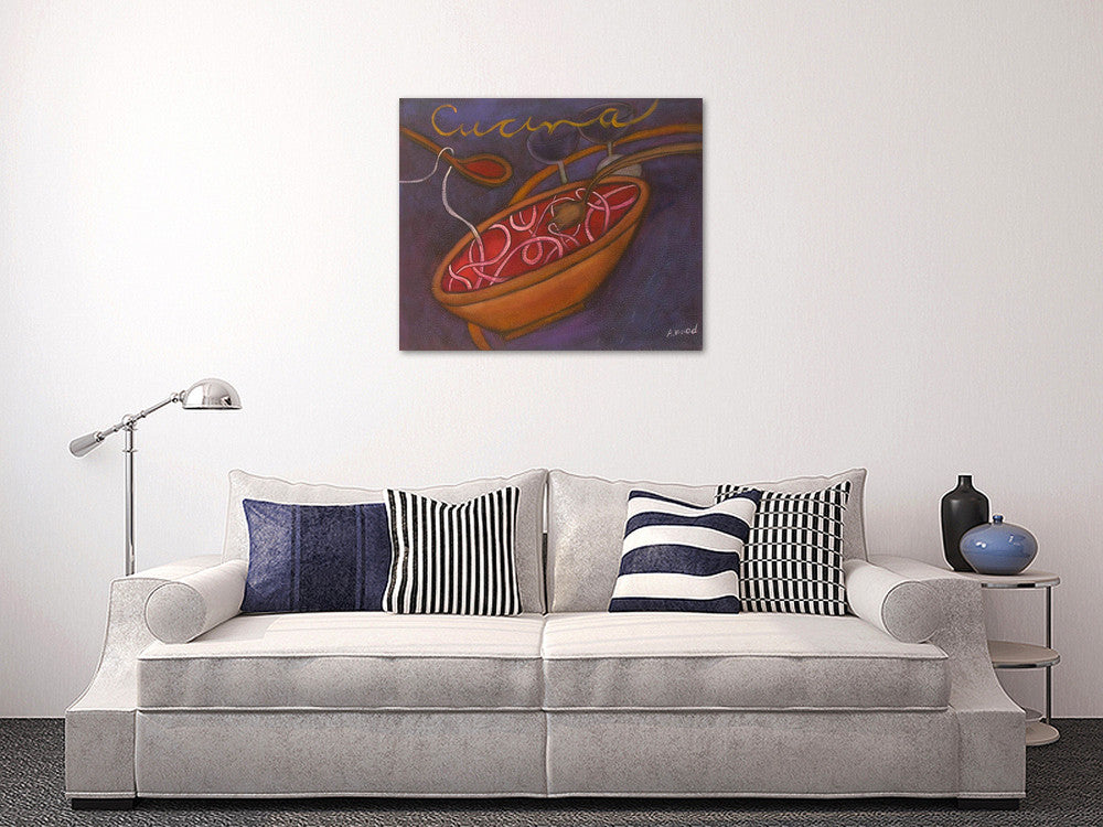 Fine Dining on the wall