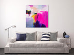 Magenta on the wall