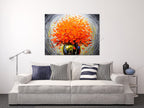 Knife Painting YA1026 on the wall