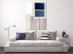 Shade of Blue on the wall