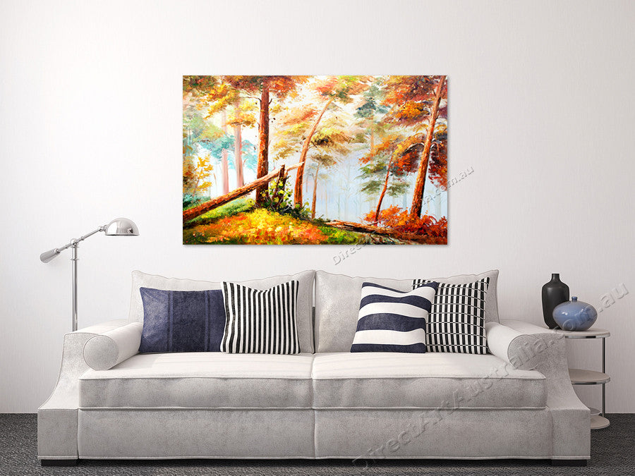 Knife Painting YA1343 on the wall