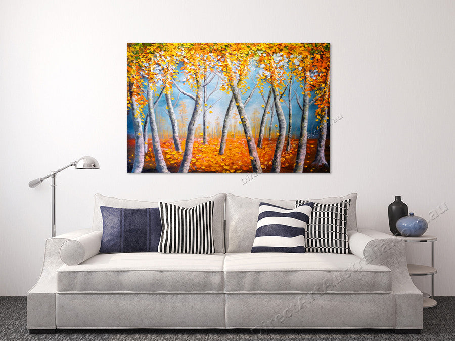 Knife Painting SAH044 on the wall