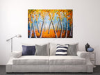 Knife Painting SAH044 on the wall