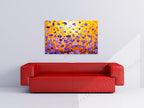 Knife Painting YA1017 on the wall