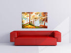 Knife Painting YA1343 on the wall