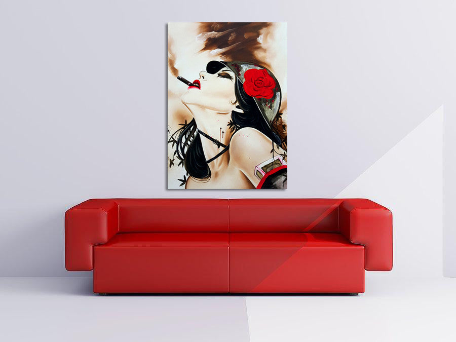 Seduction on the wall