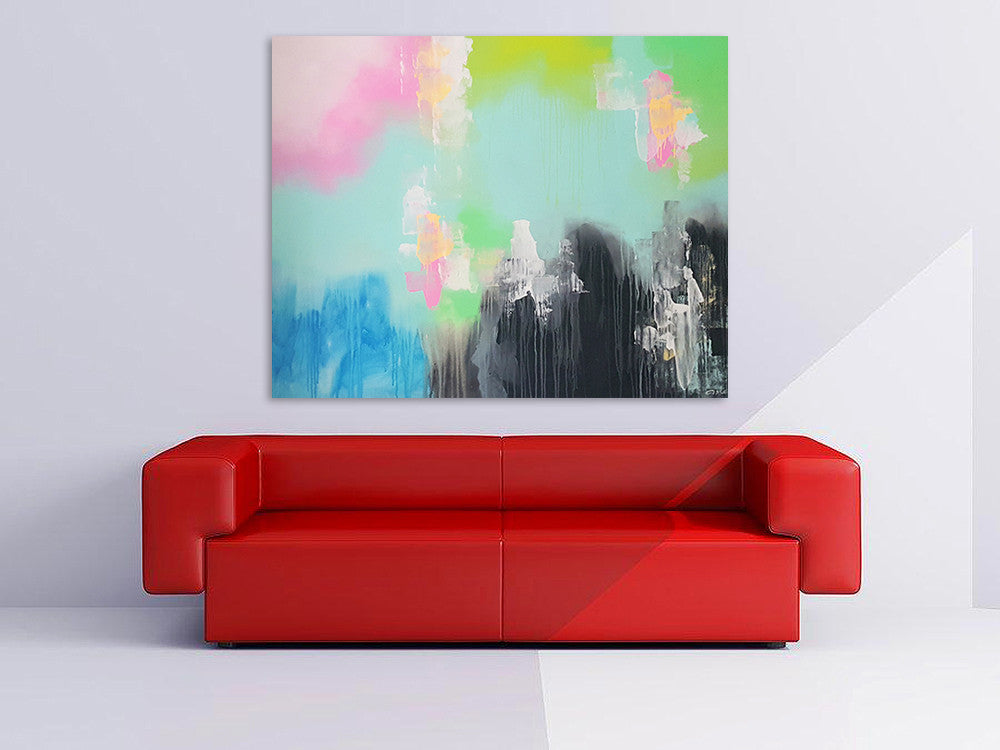 Mist of Colours on the wall