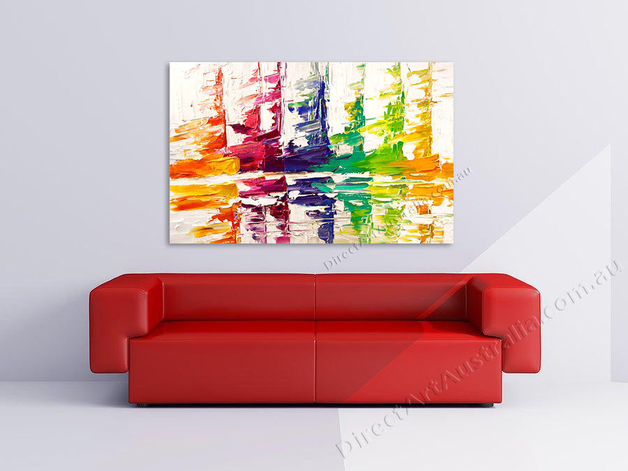 Knife Painting FA028 on the wall