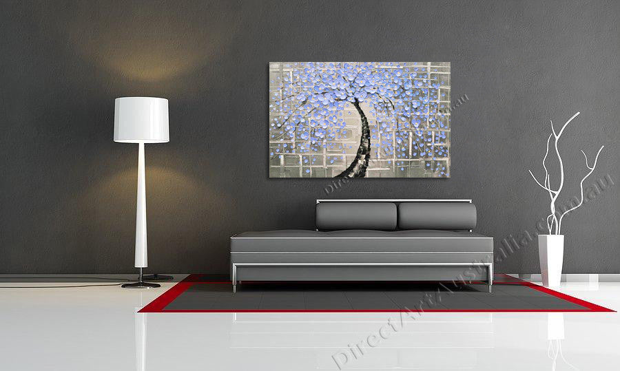 Knife Painting SAH056 on the wall