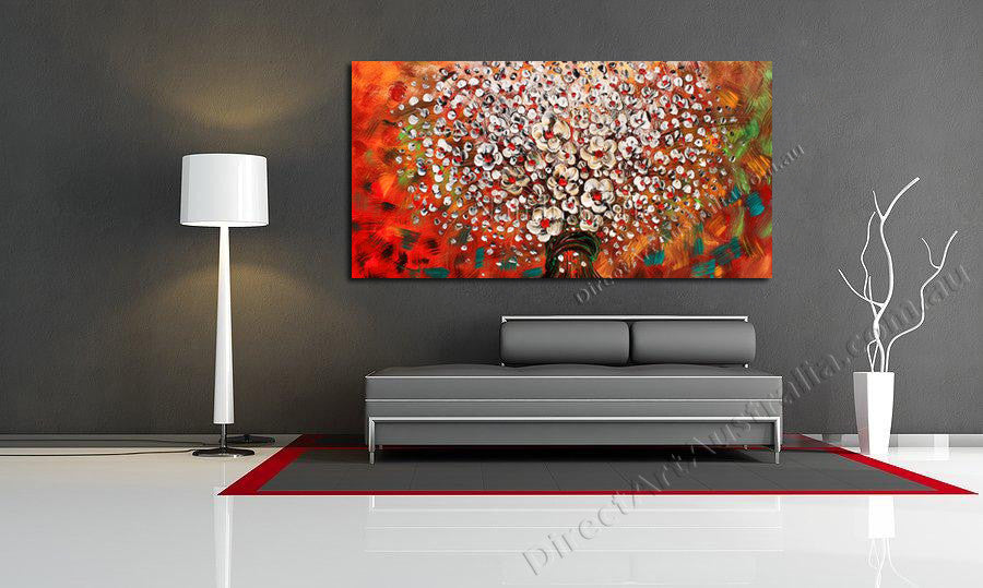 Knife Painting SAH060 on the wall