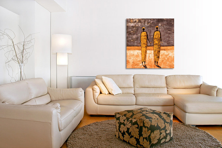 Modern132 on the wall