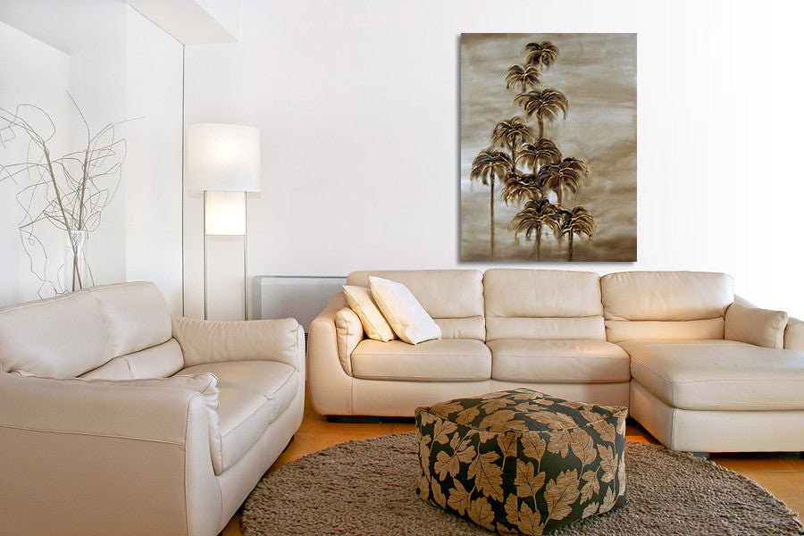 Coconut Trees Two on the wall