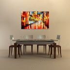 Knife Painting SAH028 on the wall