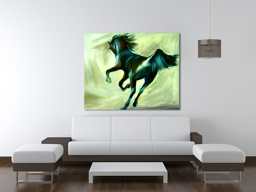 Mustang One on the wall