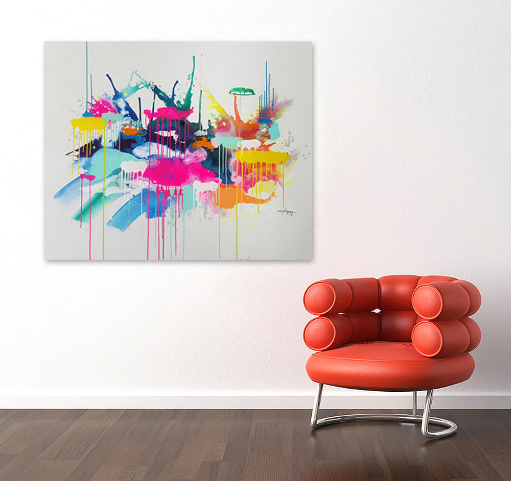 Haute Edge  on the wall