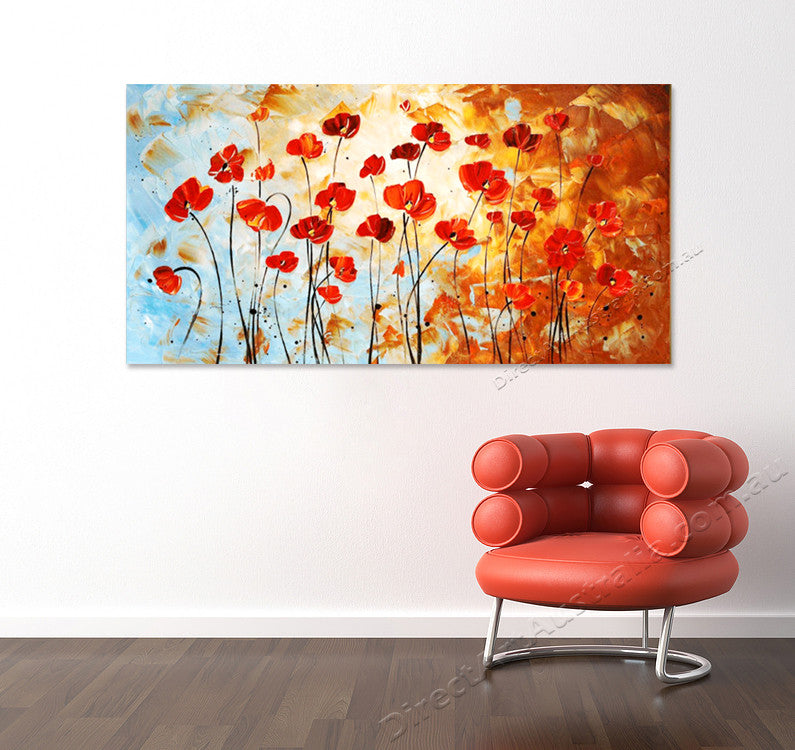 Knife Painting SAH071 on the wall