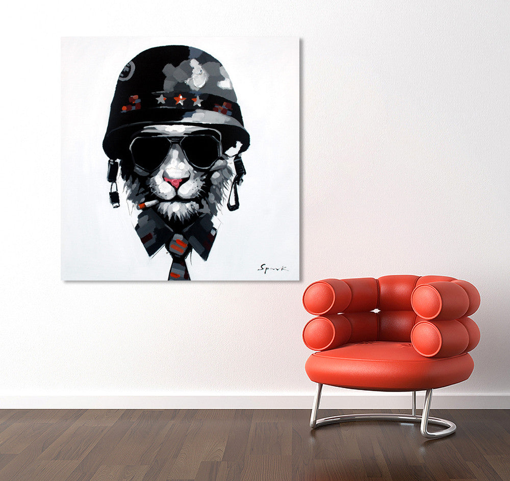 Macy-128 on the wall