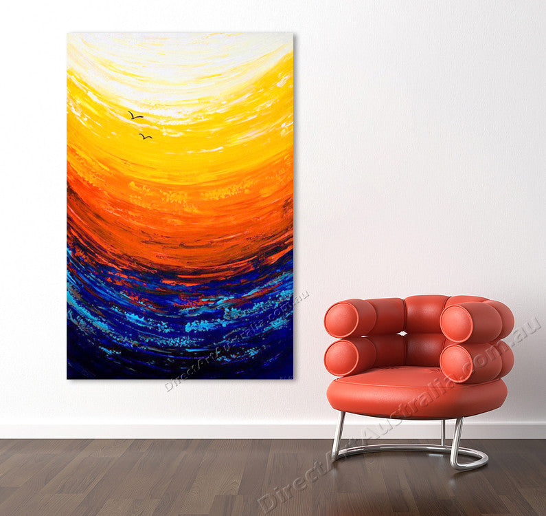 Knife Painting FA69659 on the wall