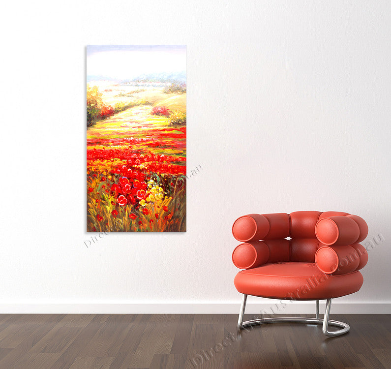 Knife Painting YA1337 on the wall