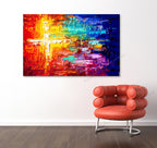 Knife Painting FA76662 on the wall