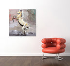 Knife Painting YA452 on the wall