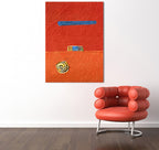 Elements of Earth on the wall