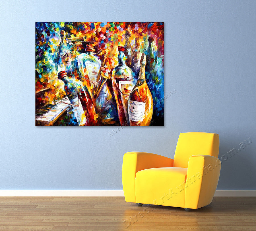 Knife Painting FA062 on the wall