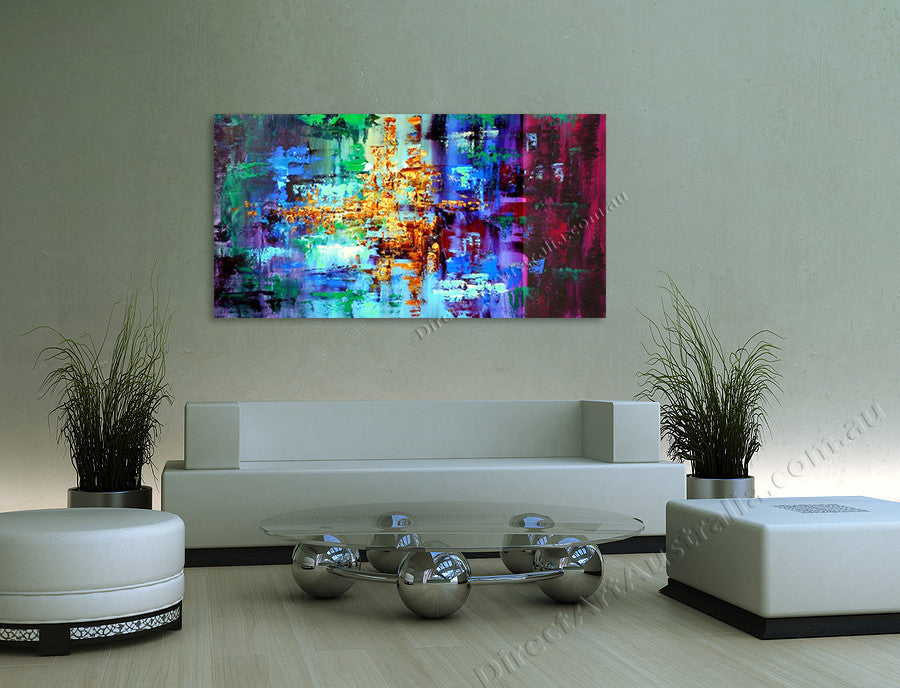 Knife Painting FA037 on the wall