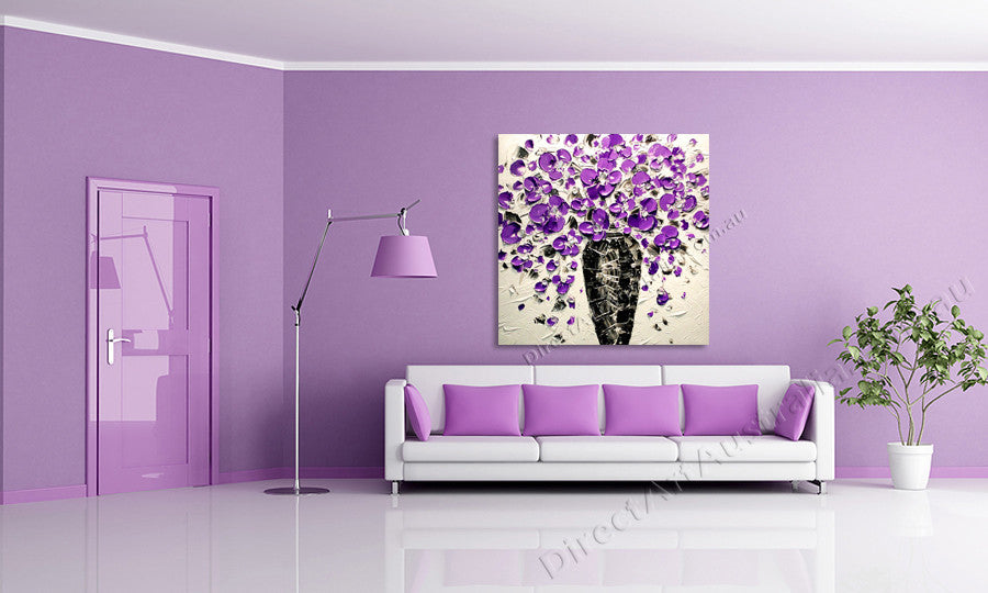 Knife Painting YA1029 on the wall