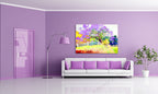 Knife Painting AF5 on the wall