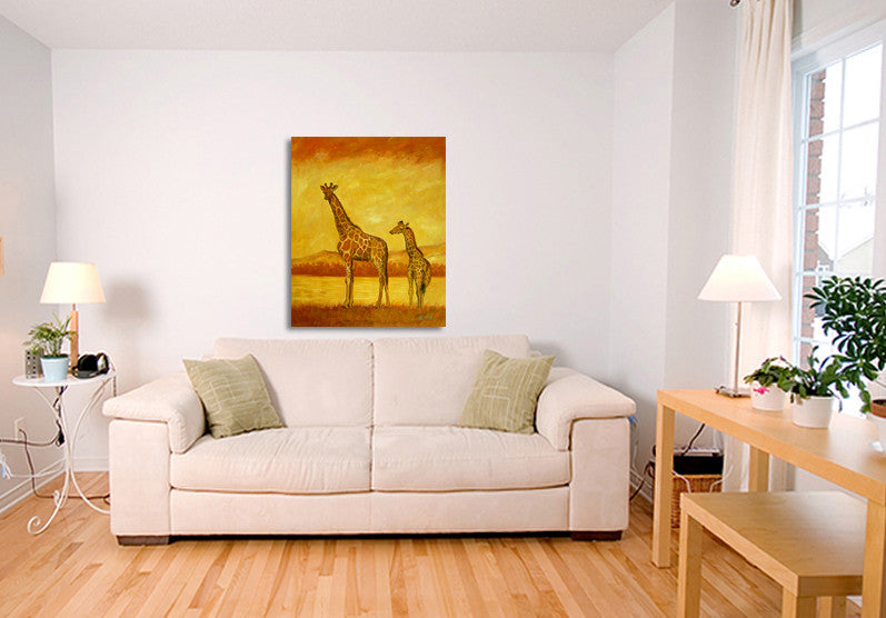 Safari on the wall