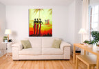Three Ladies on the wall