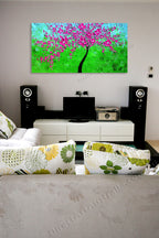 Knife Painting FA92536 on the wall