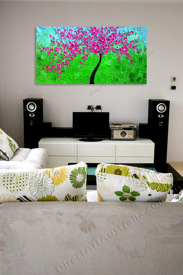 Knife Painting FA92536 on the wall