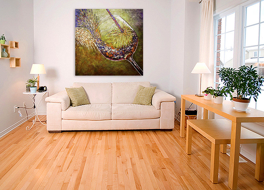 Modern123 on the wall
