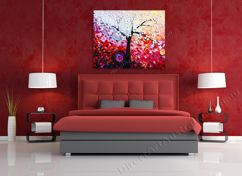 Knife Painting AF22 on the wall