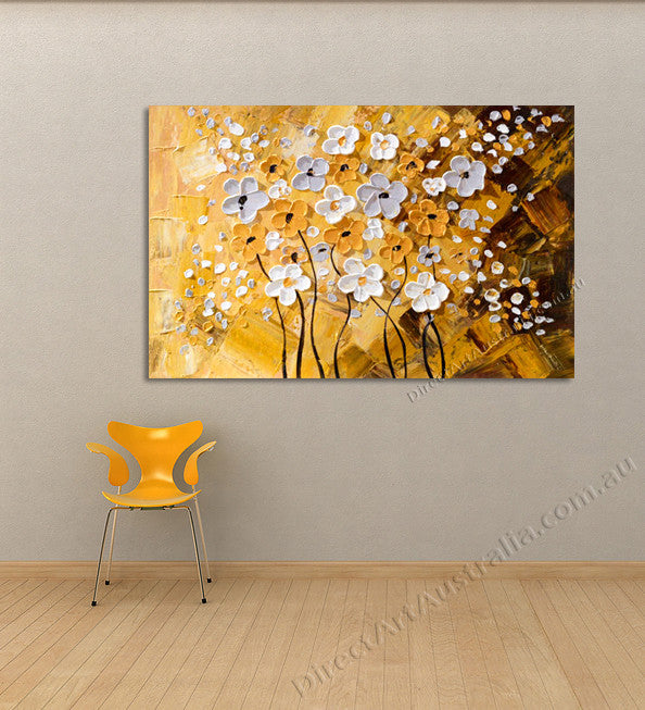 Knife Painting SAH061 on the wall