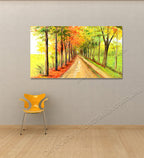 Knife Painting SAH059 on the wall