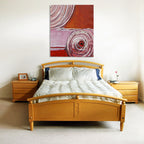 Delightful Swirl II on the wall