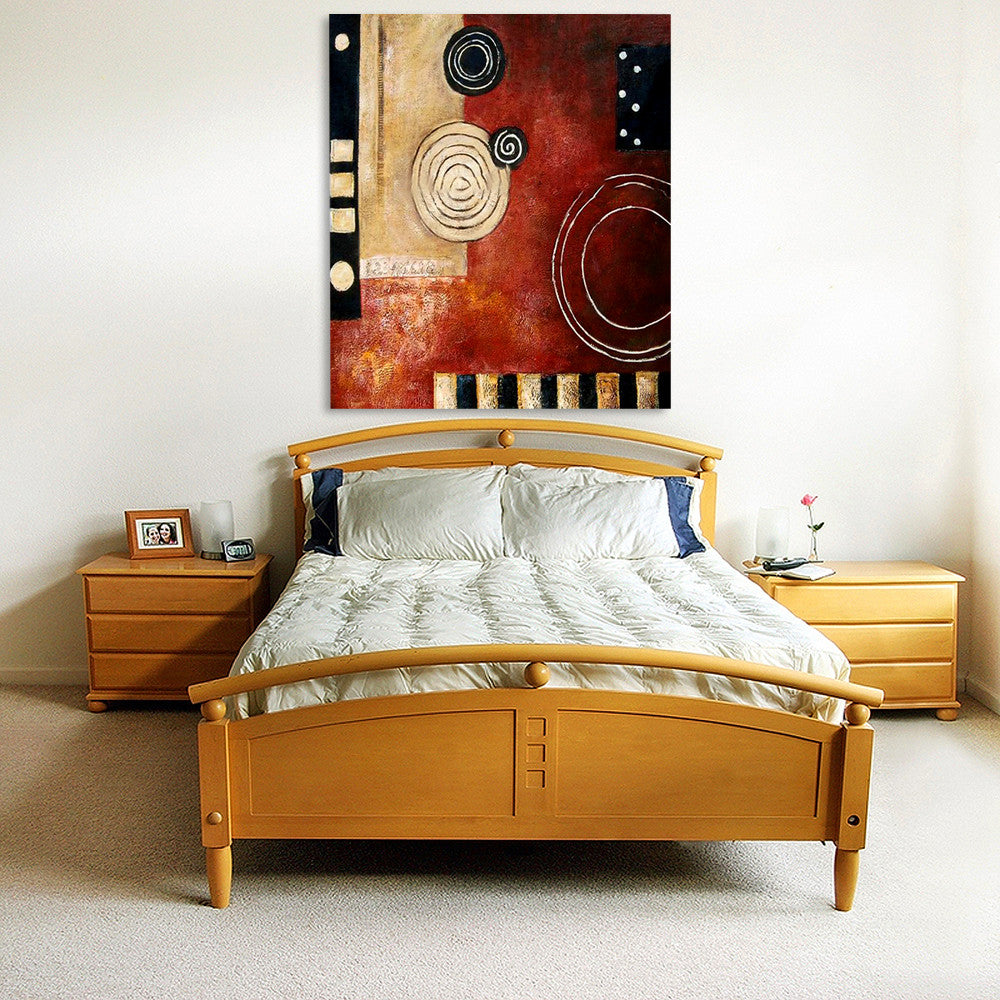 Modern128 on the wall