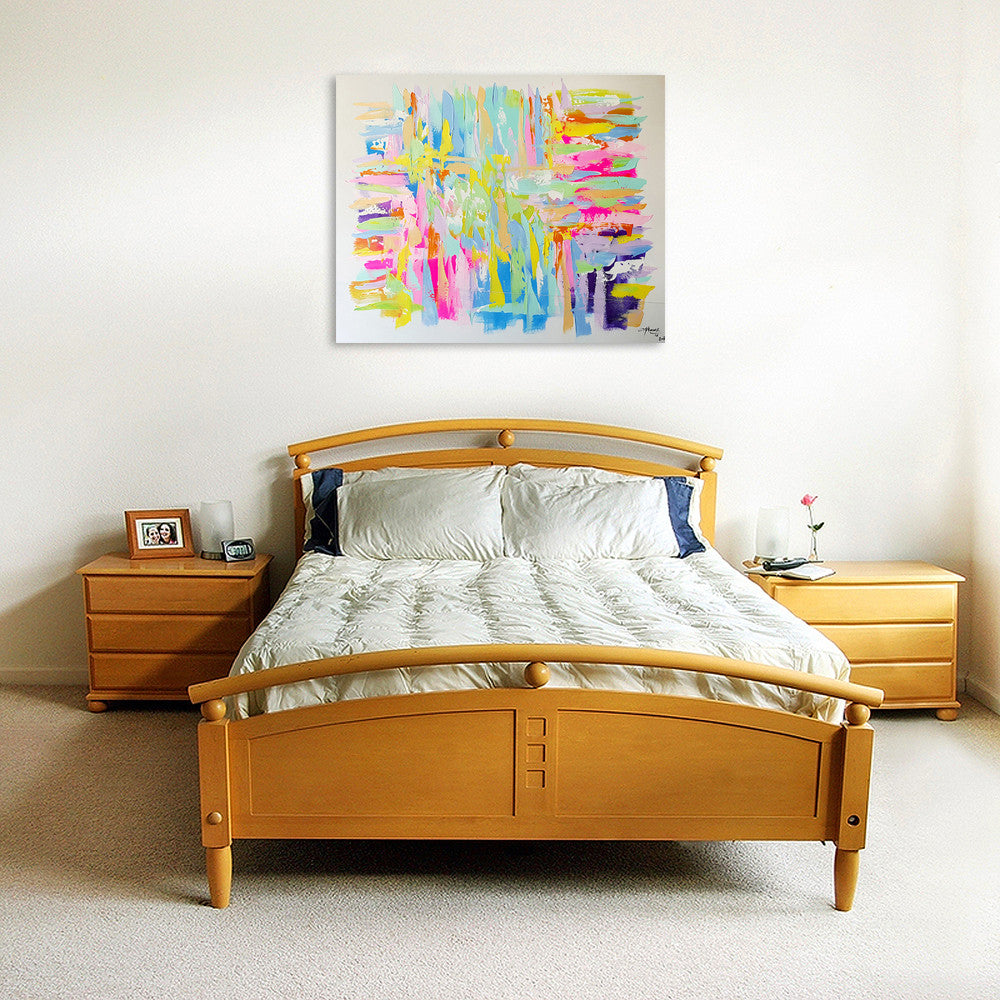 Pastel Paradise  on the wall