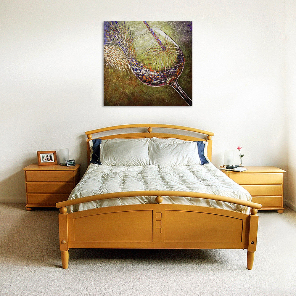 Modern123 on the wall